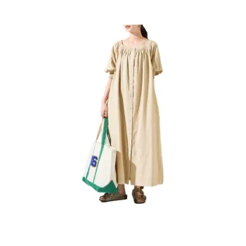 FREAK'S STORE Short Sleeved Dress Women's Natural