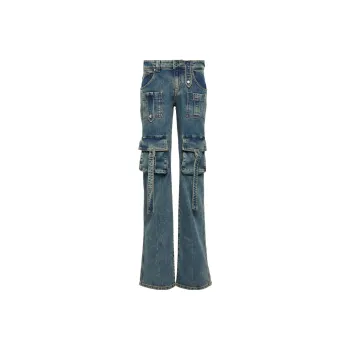 Blumarine Straight-leg Cargo Jeans