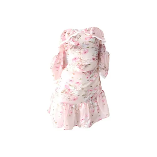 ONE PASS STUDIO Short Sleeved Dress Women's