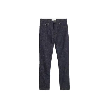 AMIPARIS Paris High Waist Cropped Slim Cut Jeans