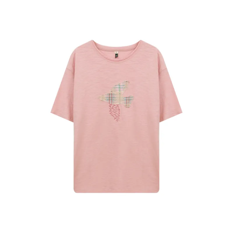 HOT HORSE Drop Shoulder Sleeve T Shirt Women's-2