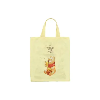Disney Winnie The Pooh Series Polyester Tote Bag, Shopping Bag, Handbag Unisex Multicolor