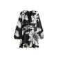 Black/White Floral
