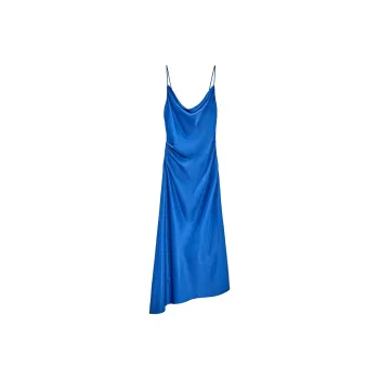 ZARA Slip Dresses Women's Dark Blue