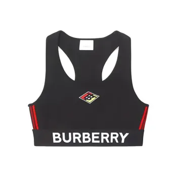 Burberry Logo Stretch Jersey Bra