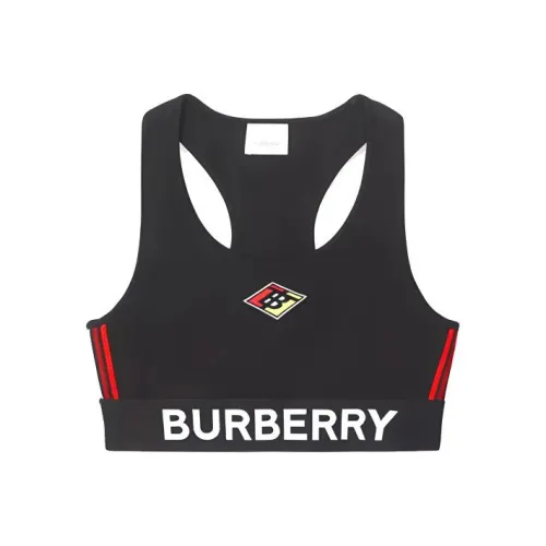 Burberry Logo Stretch Jersey Bra