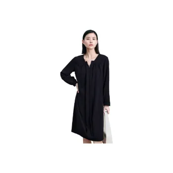 FINITY Long Sleeved Dresses Women's Navy Blue