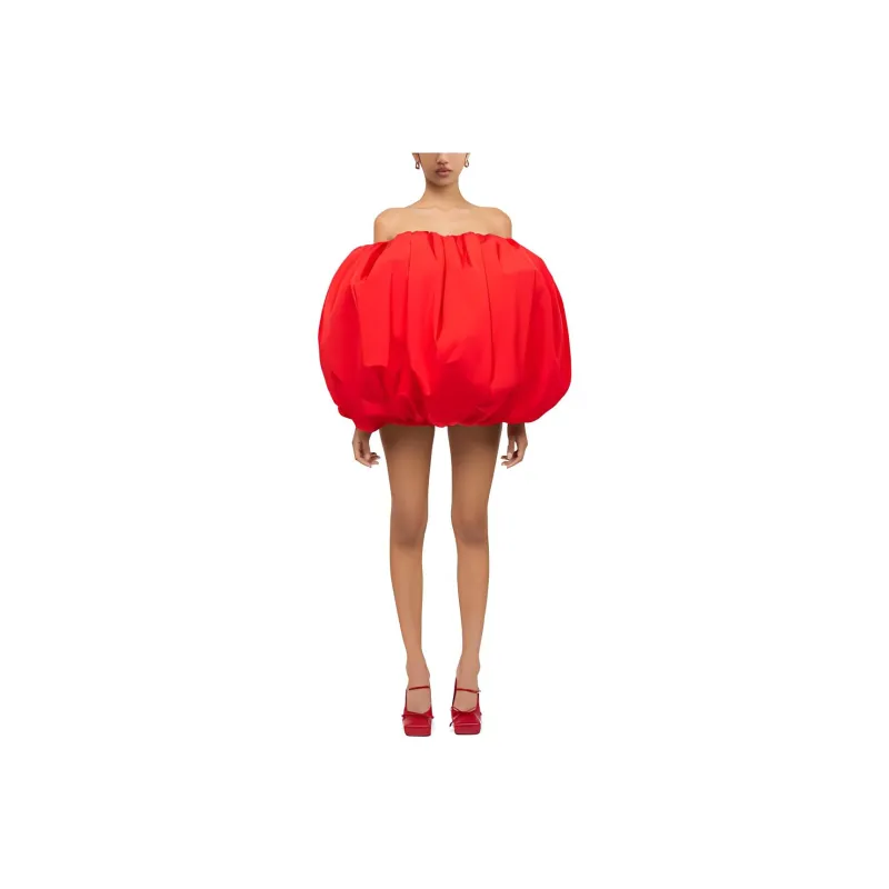 Jacquemus Sleeveless Dresses Women's Red-0