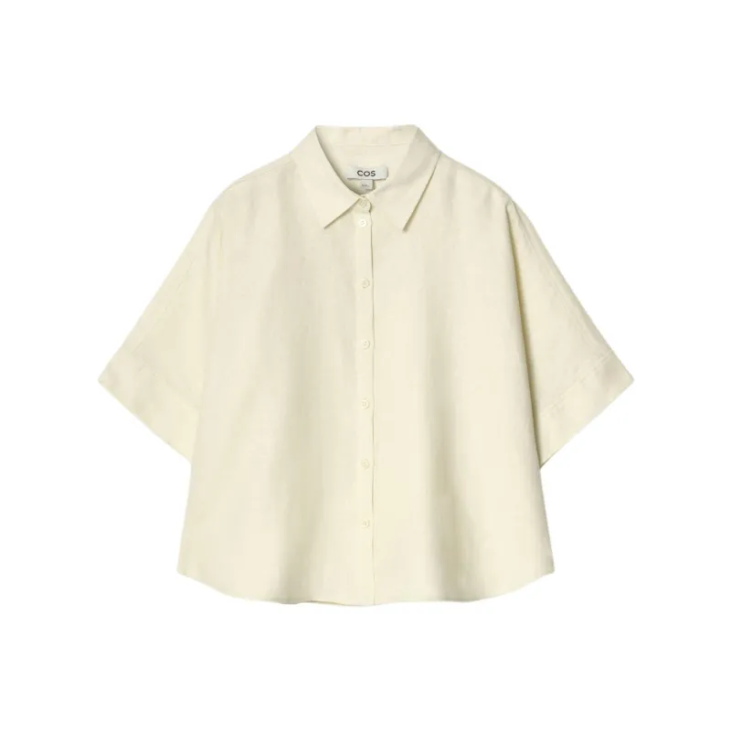 COS Shirts Women's Cream Yellow-0