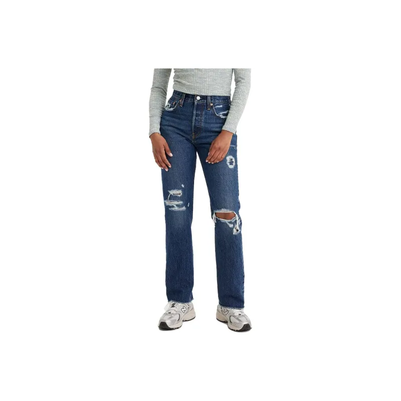 Levis Jeans Women's Deep Sea Blue-0