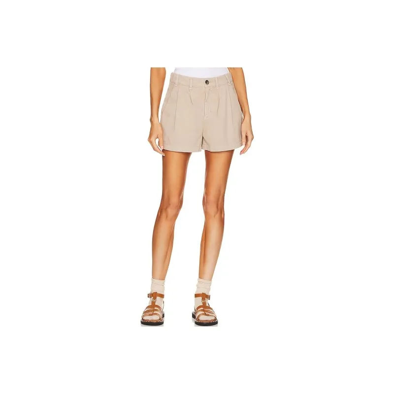 FREE PEOPLE Casual Shorts Women's Apricot-0