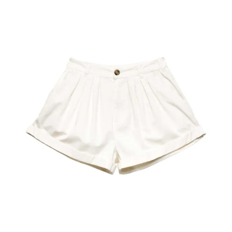 DOEN Paige Poplin Shorts-0