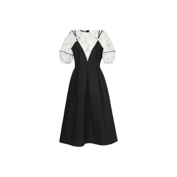 Duffy Fashion Short Sleeved Dresses Women's Black