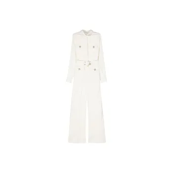 ELIE SAAB Gabardine Wide leg Jumpsuit