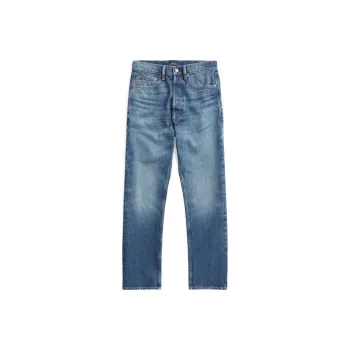 Polo Ralph Lauren FW23 Fitted Straight Jeans Women's Blue