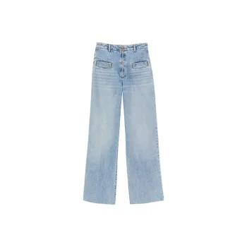 Sandro High waisted Wide leg Jeans
