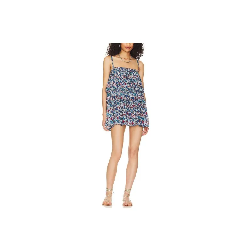 FREE PEOPLE Slip Dresses Women's Blue-0