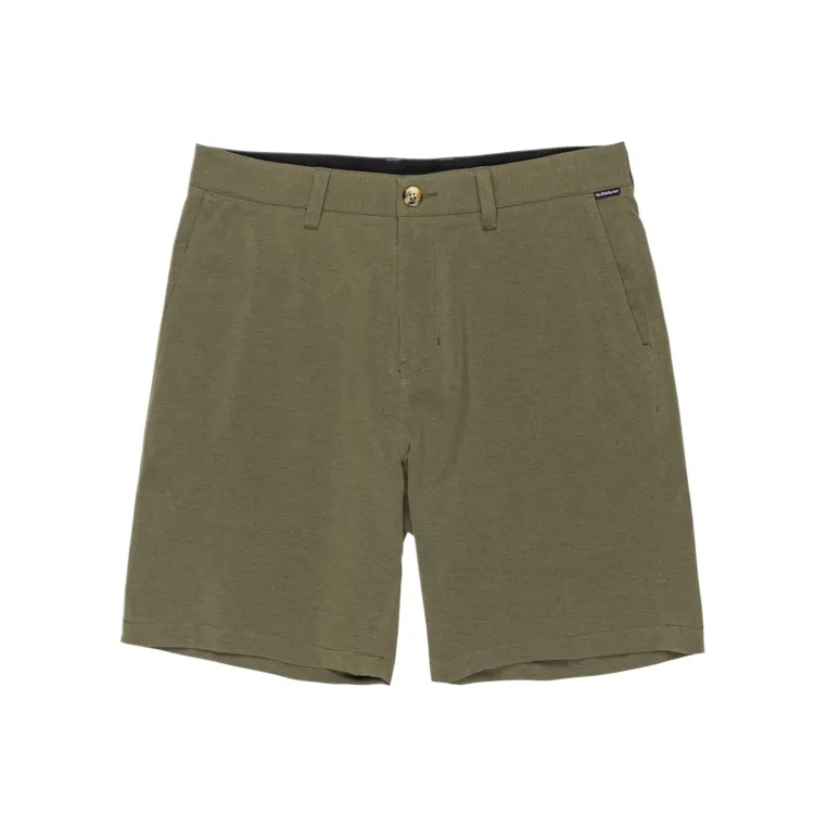 Quiksilver Union Heather Amph Beach Shorts Men's Green-1