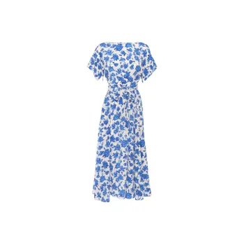 WEEKEND MaxMara Short Sleeved Dress Women's Blue