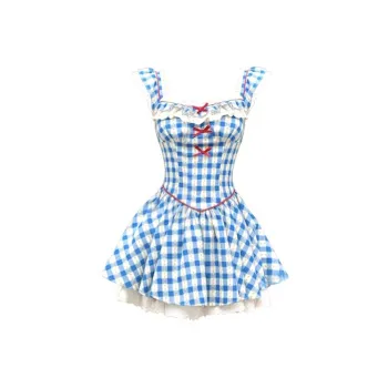 Local Gal Short Sleeved Dress Women's Blue