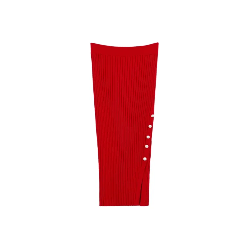 Bebe Knit Long Skirts Women's-0