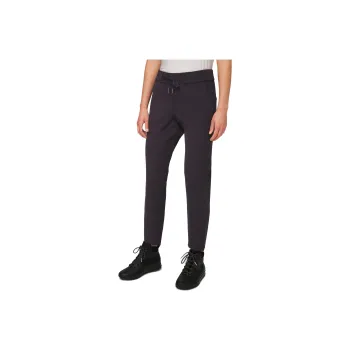 Lululemon On The Fly Knitted Sports Pants Women's Black Maroon