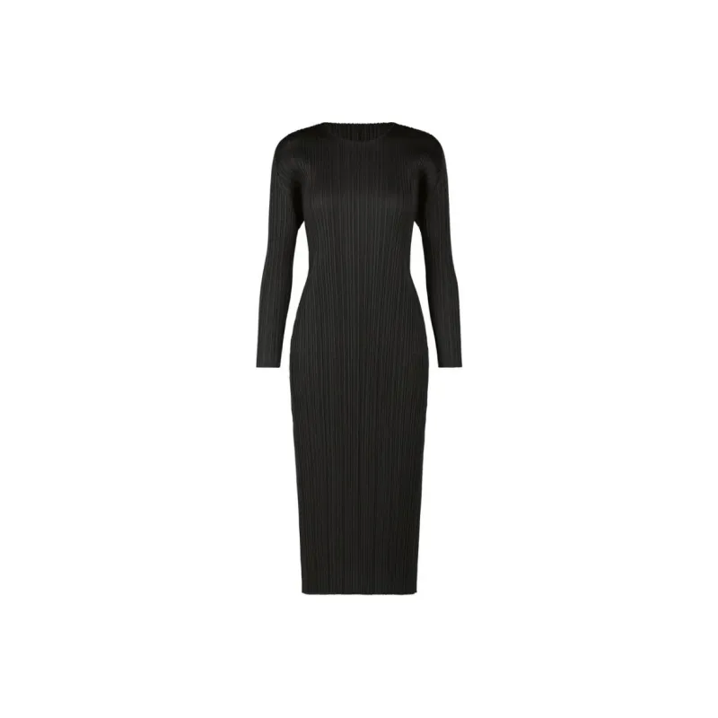 PLEATS PLEASE ISSEY MIYAKE Monthly Colors November Midi Dress-0