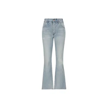 CELINE SS25 Jeans Women's Sky Blue