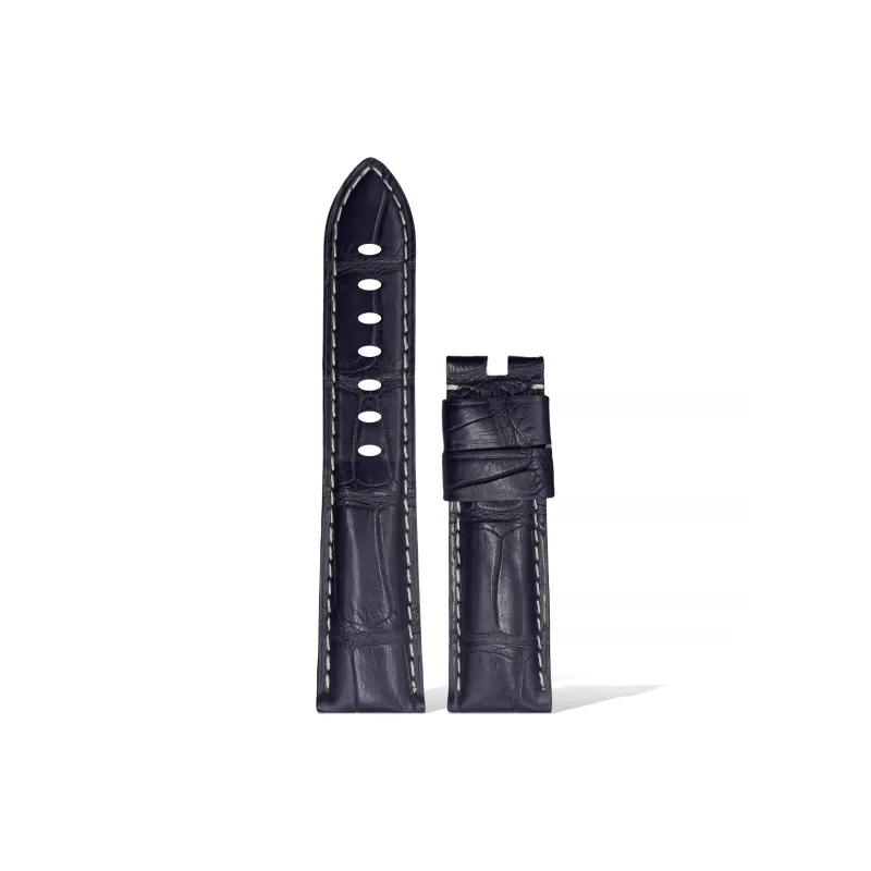 Yuloran Watch Band Patek Philippe Compatibility Cowhide Leather Material-8