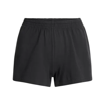 SKIMS COTTON JERSEY LOOSE SHORT Casual Shorts Women's SOOT/Smoke Gray