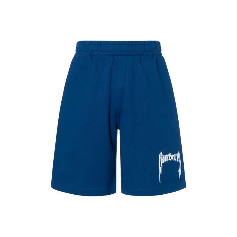 Burberry Logo Print Sweatshorts-0