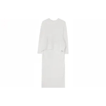 Yohji Yamamoto Long Sleeved Dresses Women's White