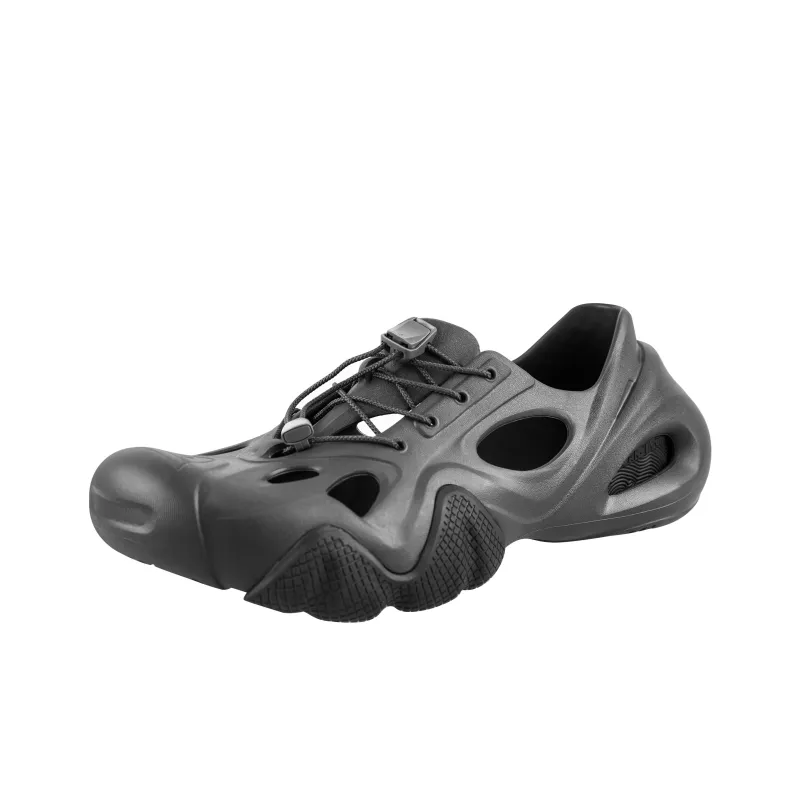 PEAK Pole Hole Shoes Clogs Men's Black Warrior-2