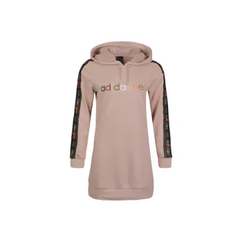 Adidas Neo FARM HDY DRSS Long Sleeved Dresses Women's Pearl Pink