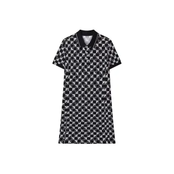 FILA Short Sleeved Dresses Women's All Over Print 2