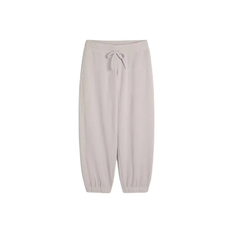 Hollister Knitted Sports Pants Women's Light Gray-0