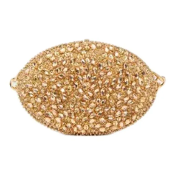 Valentino CARRY SECRETS Metal Shoulder Bag, Crossbody Bag, Handbag Women's Gold-3