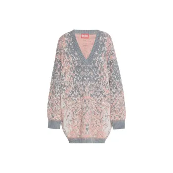 DIESEL M Rosario V Neck Knitted Dress