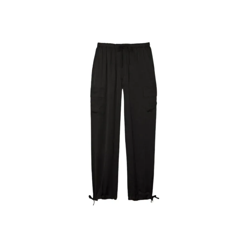 Victoria's Secret PINK Knitted Sports Pants Women's Black-0