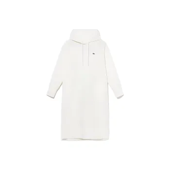 LACOSTE Long-Sleeved Dresses Women's White
