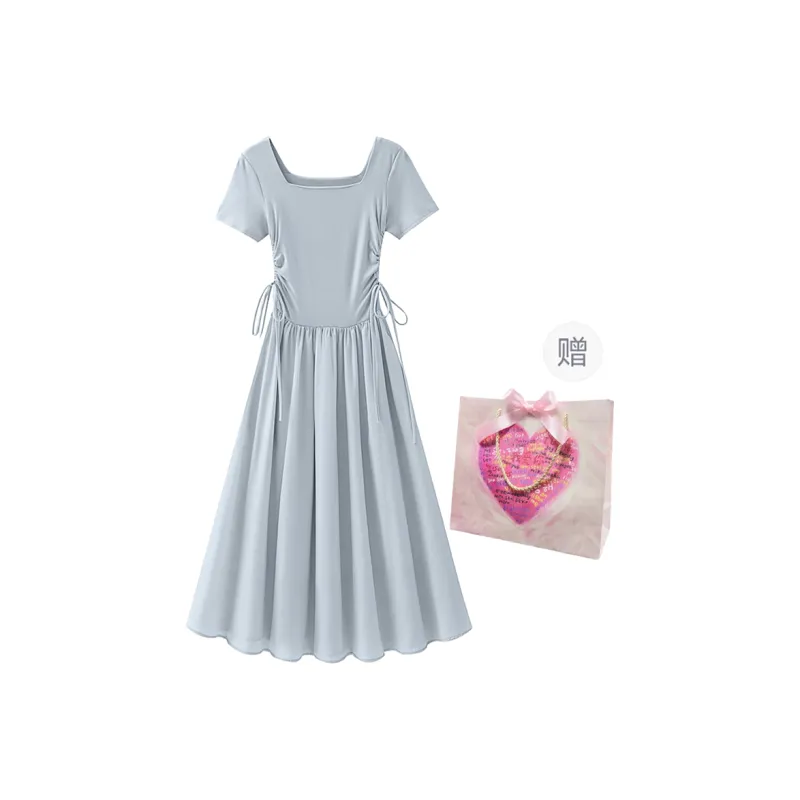 Peaches Peaches Short Sleeved Dress Women's-8
