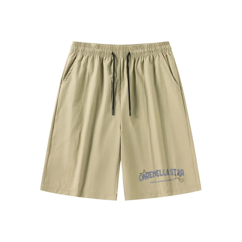 Caramella Casual Shorts Unisex Gray-11