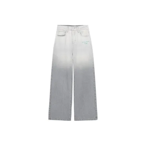 B.Duck Jeans Women's Gray Gradient