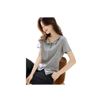 Mo Han Yi Mei T Shirt Women's Light Heather Gray