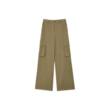 Orange Desire Cargo Pants Women's Khaki