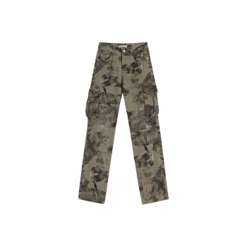 PZGE Jeans Women's Army Green