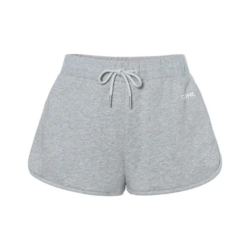 CELINE Mini Jogger Shorts In Cotton Fleece-0