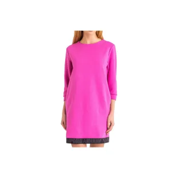 EMPORIO ARMANI SS22 Long-Sleeved Dresses Women's Pink
