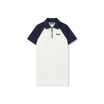 FILA Short Sleeved Dress Women's Cloud White