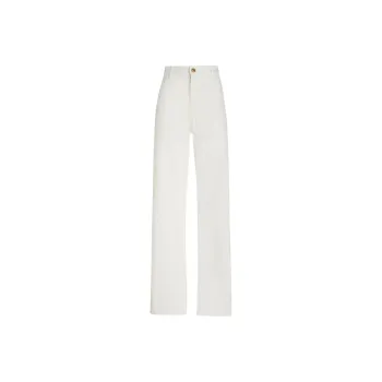 ETRO Pegaso Embroidered Low Waisted Jeans